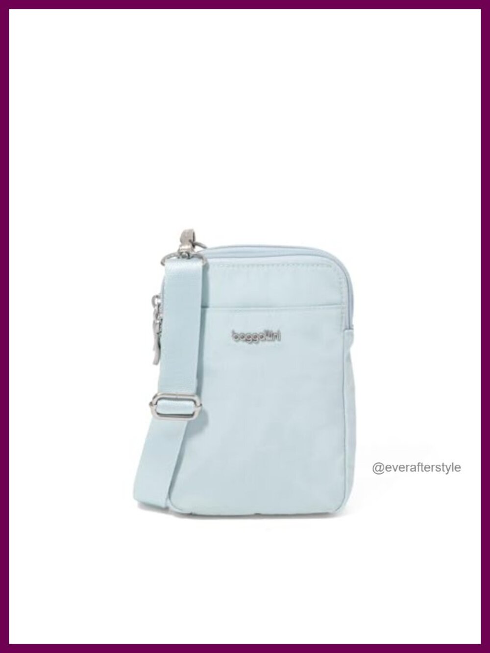 Baggallini Modern Take Two RFID Crossbody Nylon Water-Repellent Purse